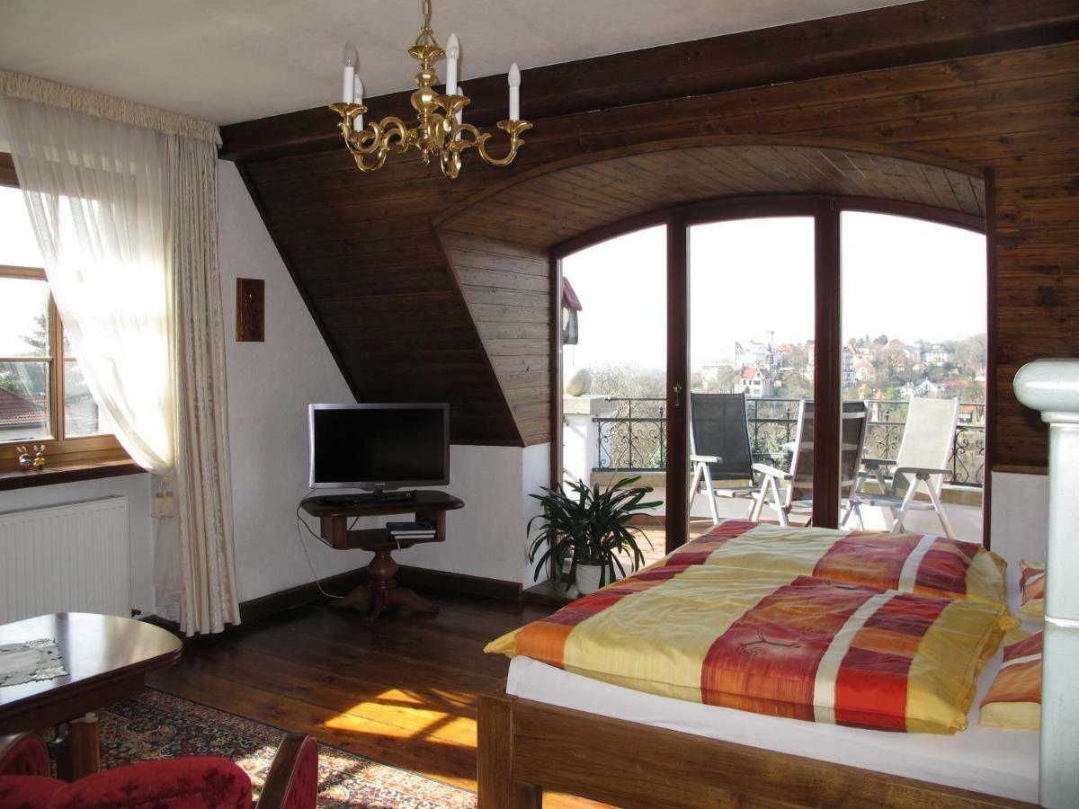 Ferienwohnung Mit Tollem Ausblick Dresden Exterior foto
